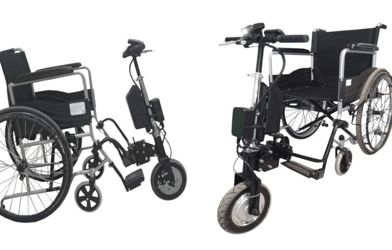 В Гомеле на выставке «Беларусь интеллектуальная» представили приставку к инвалидной коляске «Пегас»